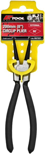 PKTool 8 inch Pliers - External Snap Ring Bent Nose Circlip - RG7327 (Pickup Only)