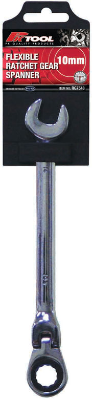 PKTool Spanner - 10mm Flexible Gear Open End Spanner - RG7543 (Pickup Only)