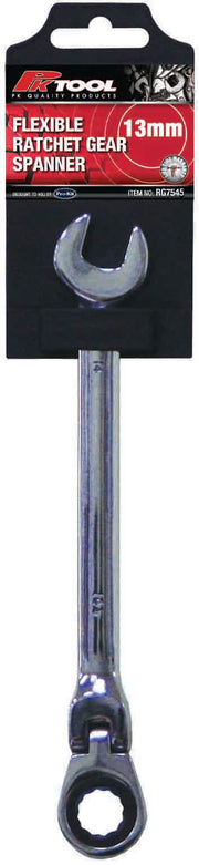 PKTool Spanner - 13mm Flexible Gear Open End Spanner - RG7545 (Pickup Only)