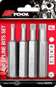 PKTool 4pc Star Type Bits Set - RG7575 (Pickup Only)