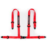 SAAS SAAS Harness 4 Point Red EC-R16 2