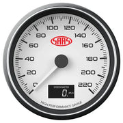 SAAS Speedo 0-220 KPH 80mm (3 1/8