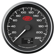SAAS Speedo 0-220 KPH 80mm (3 1/8