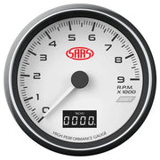 SAAS Tachometer 0-9K Shiftlite 80mm (3 1/8