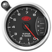 SAAS Tachometer 0-8K Shiftlite 3 3/4