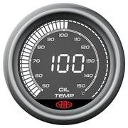 SAAS Oil Temp Gauge 50°-150° C 52mm Muscle Digital Series 12V - SG41221
