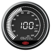 SAAS Speedo 0-220 KPH 80mm (3 1/8