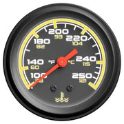 SAAS Water Temp Mechanical Gauge Dual Scale 38°C/100°F to 121°C/250°F 12V - SG72220