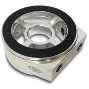 SAAS Oil Filter Sandwich Plate Billet Aluminium - SGAP2