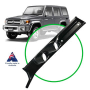 SAAS Gauge Pillar Pod Landcruiser 2009 - On 70 Series Single Piece - SGP1205S