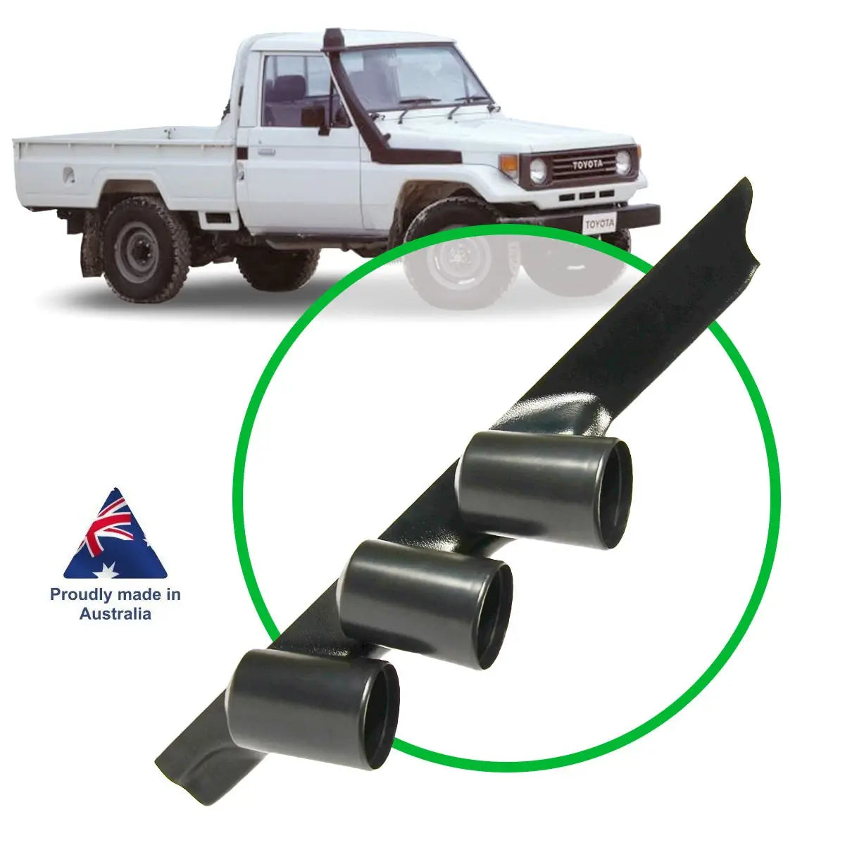 SAAS 3 Gauge Pillar Pod Landcruiser 1985 - 1999 75 Series - SGP1210