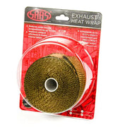 SAAS Exhaust Wrap Basalt Titanium 50mm (2in) x 10m - SHWT5010