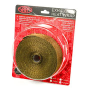 SAAS Exhaust Wrap Basalt Titanium 50mm (2in) x 15m - SHWT5015