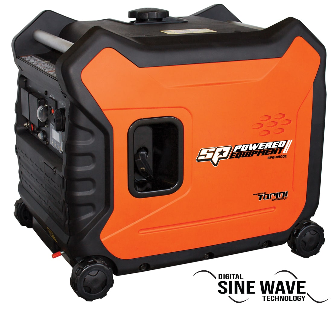 SP Tools Inverter Generator - 4500w - Super Quiet - SPGI4500E  (Bulky Item - Freight Applies)