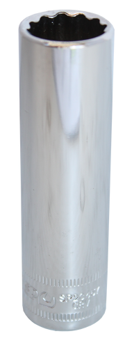SP Tools 1/2 inch Dr Deep Sockets - 12pt SAE - Individual, Size: 5/8 inch  - SP23457