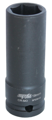 SP Tools 1/2 inch Dr Deep Impact Sockets - 6pt Metric - Individual, Size: 21mm - SP23821