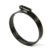 SAAS Hose Clamp Dual Bead Black Stainless Steel 100mm - 120mm - SSDC102B