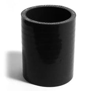 SAAS Straight 4 Ply Silicone Hose 57mm x 57mm x 76mm Black - SSH575776