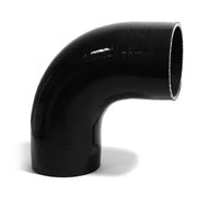 SAAS 90Deg 4 Ply Silicone Hose 82mm x 82mm Black - SSH908282