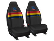 AFL Seat Cover Crows Universal Size 60 Front Pair - PPAFLCRO6/2