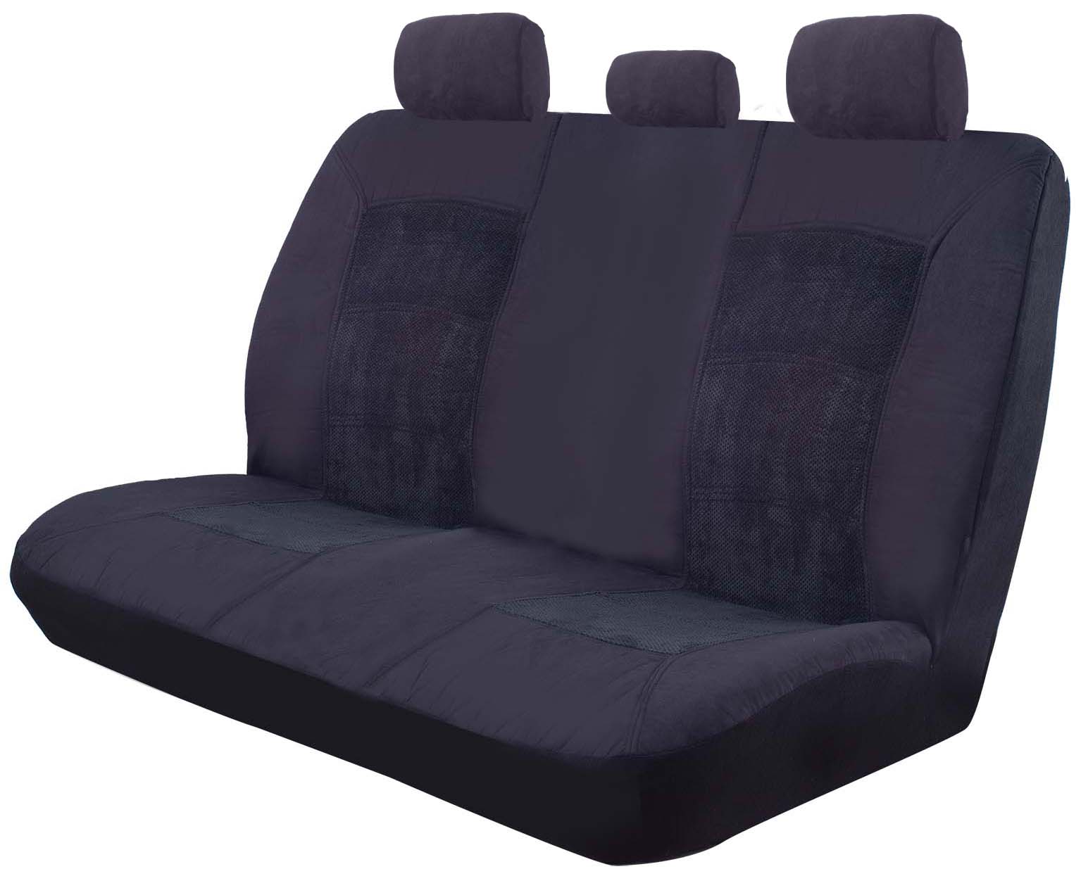 Ilana Charisma Seat Covers Universal 06H Black Rearseat - CHA06HBLK (Bulky Item - Freight Applies)