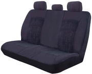 Ilana Charisma Seat Covers Universal 06H Black Rearseat - CHA06HBLK (Bulky Item - Freight Applies)