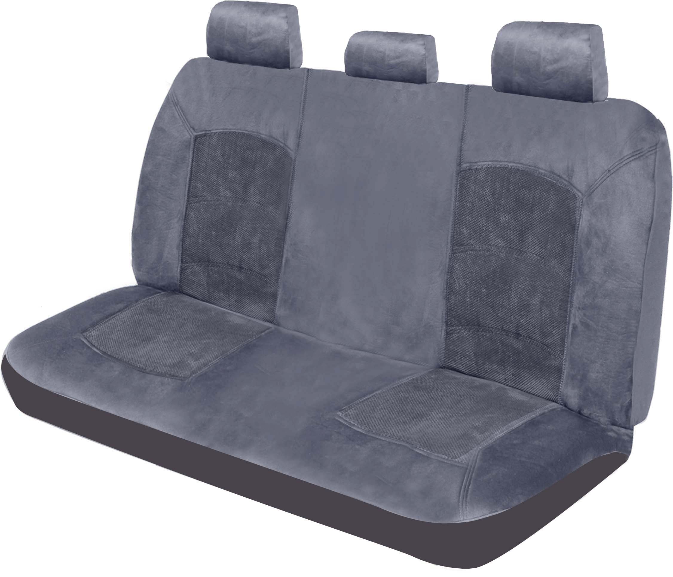 Ilana Charisma Seat Covers Universal 06H Charcoal Rear Seat - CHA06HCHA (Bulky Item - Freight Applies)