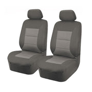 MyCar Universal Front Seat Covers Size 30/35 - Grey Premium - PMA3507