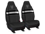 NRL Seat Cover Warriors Universal Size 60 Front Pair - PPNRLWAR6/2