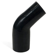 SAAS SSH456376 - 45 Degree Angled Silicone Reducer - 63mm x 76mm Black