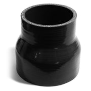 SAAS SSH76102102 - Straight Silicone Reducer 102 x 76 x 102mm Black