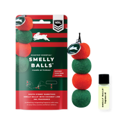Smelly Balls South Sydney Rabbitohs Inspired Reusable Air Freshener Starter Set - NRL445AI