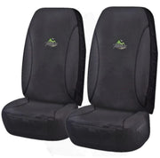MyCar Trailblazer Universal 60/25 Front Canvas Seat Cover - Black - TRA2504 (Bulky Item - Freight Applies)