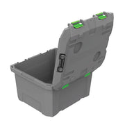 TRED GT Storage Box 65L - Mid Size - Grey with Green - T54SBMG (Bulky Item - Freight Applies)