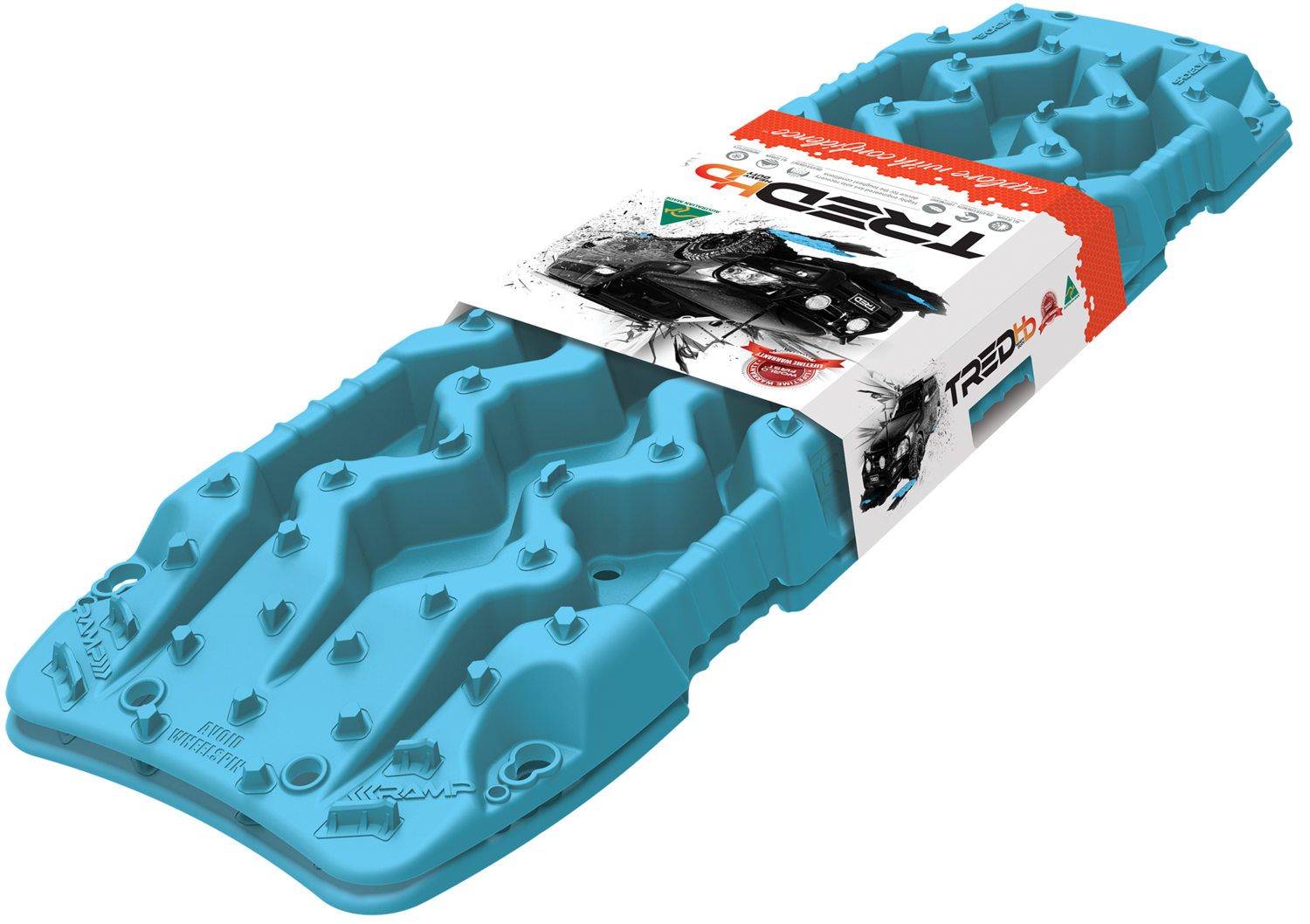 Tred HD Recovery Tracks Aqua 1100mm - TREDHDAQ (Bulky Item - Freight Applies)