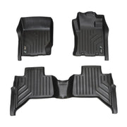 Maxliner Mitsubishi Triton 2024+ MaxPro Floor Mats (Row 1 & 2) - TRITON 24+ R12 (Pickup Only)