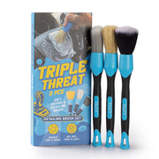 Salty Captain Triple Threat - 3 Pack Detailing Brush Set - ACCTTDBEA