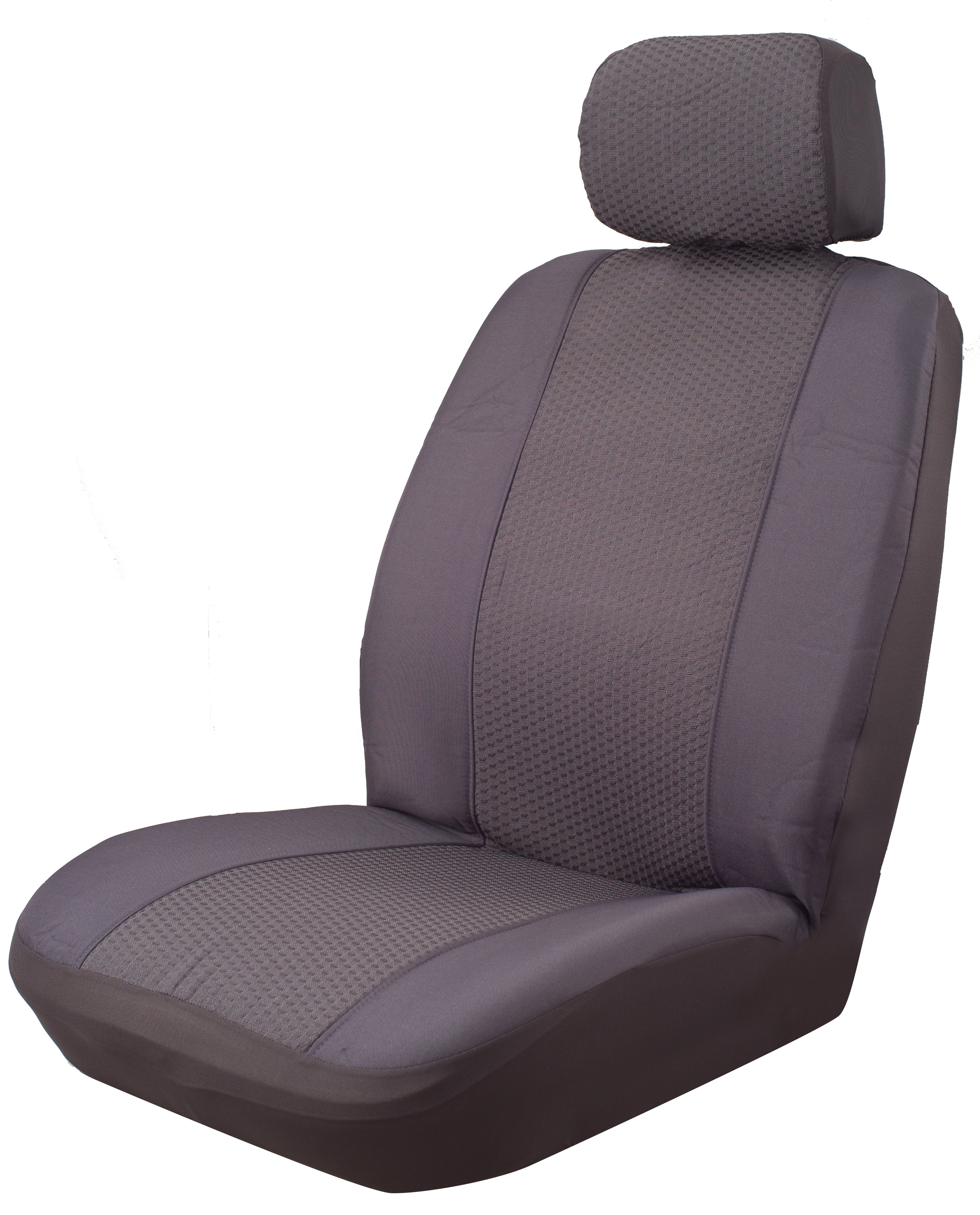 Ilana Car Seat Covers Venice Size 30 Universal Deploy Safe Charcoal - VEN30DSCHA (Bulky Item - Freight Applies)