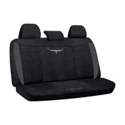 RM Williams Suede Velour Seat Covers Black Size 06 - VLRMW23BX-BLK06