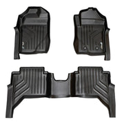 Maxliner Volkswagen Amarok 2023+ MaxPro Floor Mats (Row 1 & 2) - AMAROK 23+ R12 (Pickup Only)