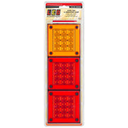 LED Autolamps 280ARRM Rear Combination LED Lamp Mini Jumbo - Stop/Tail/Indicator