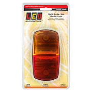 LED Autolamps 69ARM LED Red/Amber Side Marker Lamp