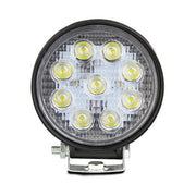 LED Autolamps FL2 LED High Powered Flood Lamp in Round Alloy Housing - 27 Watt Output