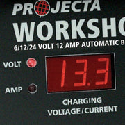 Projecta HDBC35 6/12/24V 21A Automatic and Manual 2 Stage Workshop Battery Charger with Engine Start Mode (Bulky Item - Freight Applies)