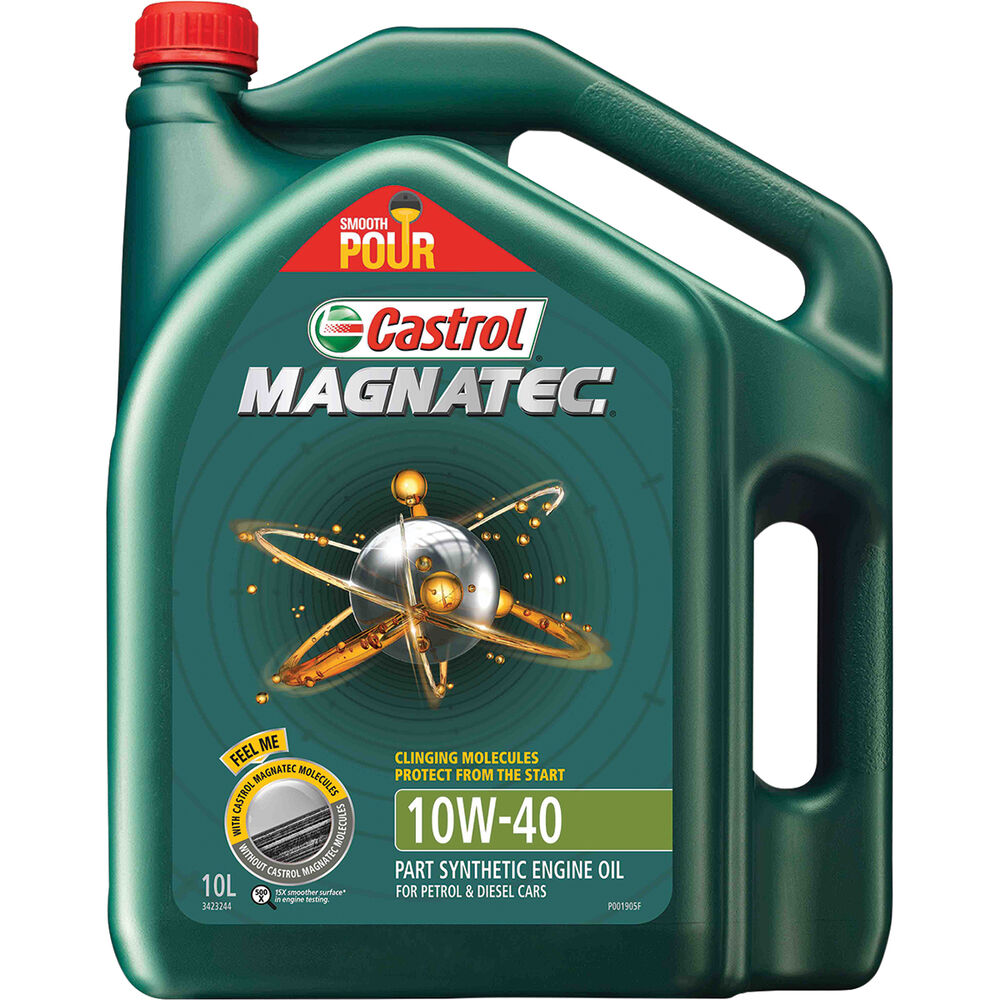 Castrol Magnatec Semi-Synthetic 10W-40 Engine Oil, 10L - 3423244 (Pickup Only)