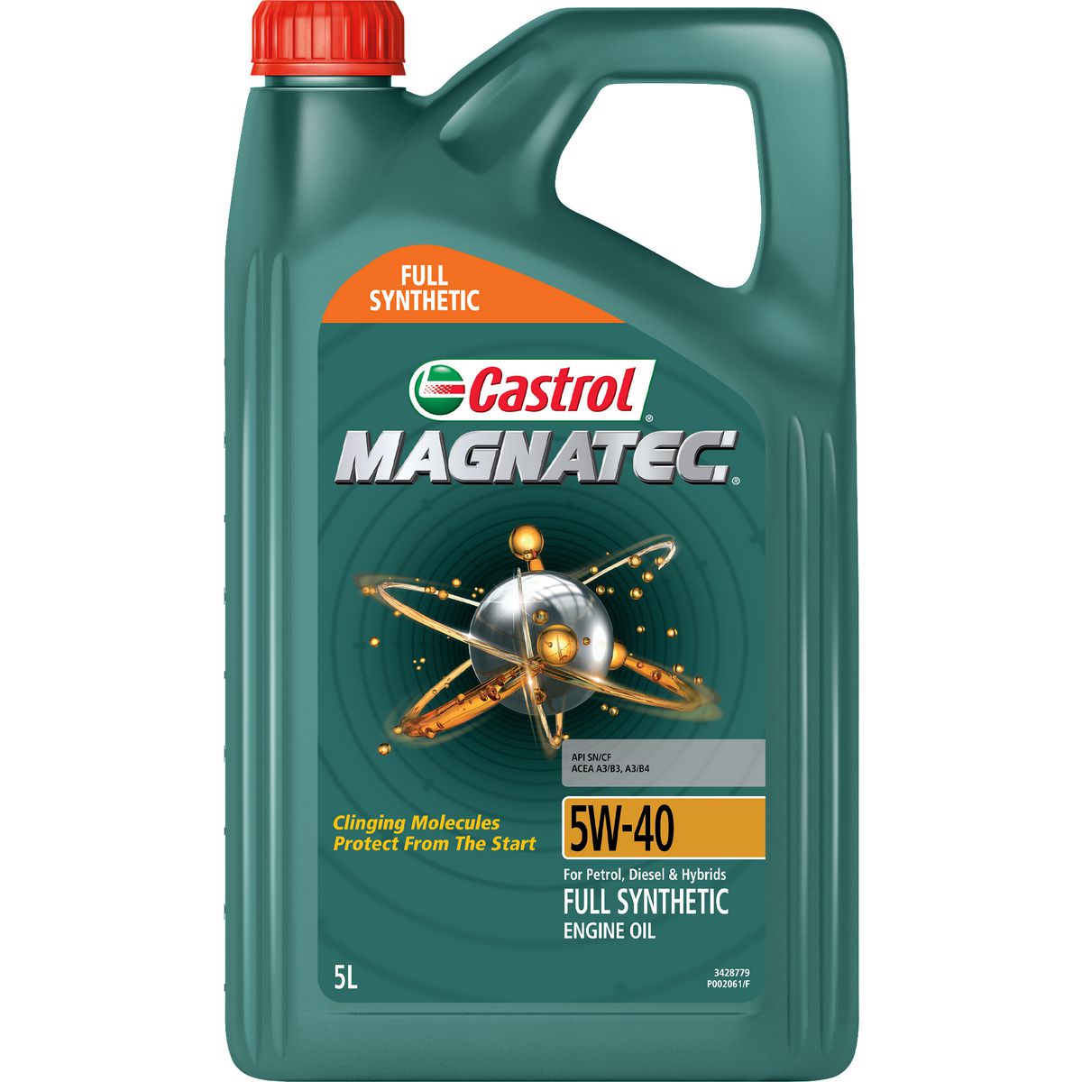 Castrol Magnatec 5W-40 Full Synthetic Engine Oil - 5L - 3428779 (Pickup Only)
