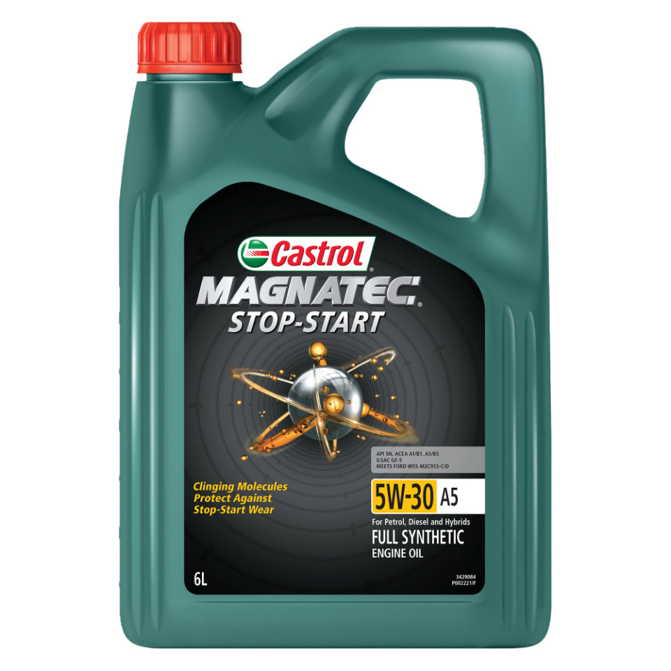Castrol Magnatec Stop-Start Full Synthetic 5W-30 A5 Engine Oil - 6L  - 3429084 (Pickup Only)