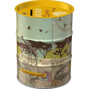 Nostalgic Art Oil-Barrel Money Box VW Kombi Let's Get Lost 31503 - 5131503