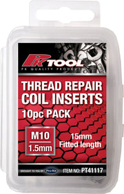PKTool 10pc M10 Thread Coil Insert Replacement Pack  - PT41117 (Pickup Only)