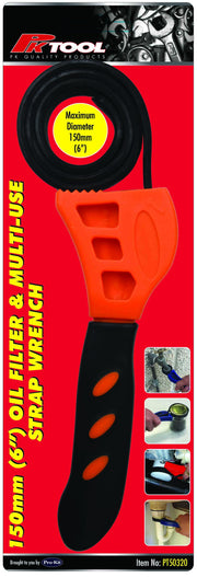 PKTool 150mm Oil and Multi-Use Adjustable Strap - PT50320 (Pickup Only)